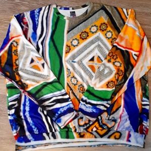 Silk Print Crewneck